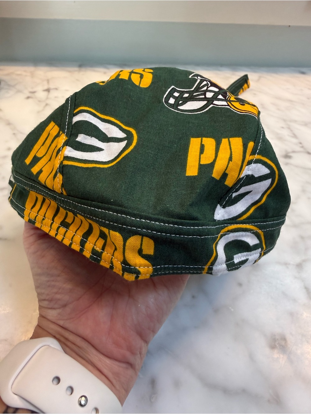 Green & Gold Green Bay Packers Kids Hat with Team Print
